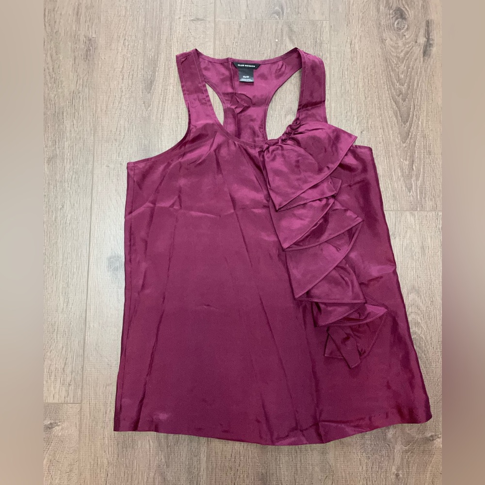 Club Monaco Silk Top